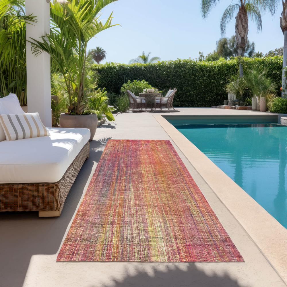 Chantille ACN552 Red 2'3" x 7'6" Rug. Picture 7