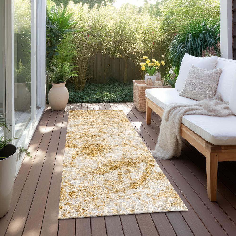 Chantille ACN553 Brown 2'3" x 7'6" Rug. Picture 7