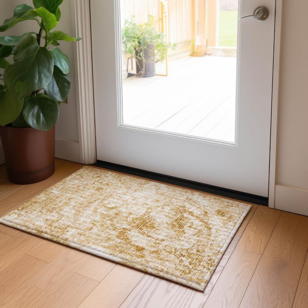 Chantille ACN553 Brown 1'8" x 2'6" Rug. Picture 6