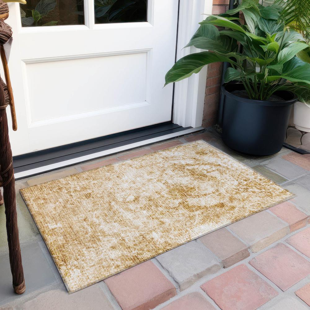 Chantille ACN553 Brown 1'8" x 2'6" Rug. Picture 7
