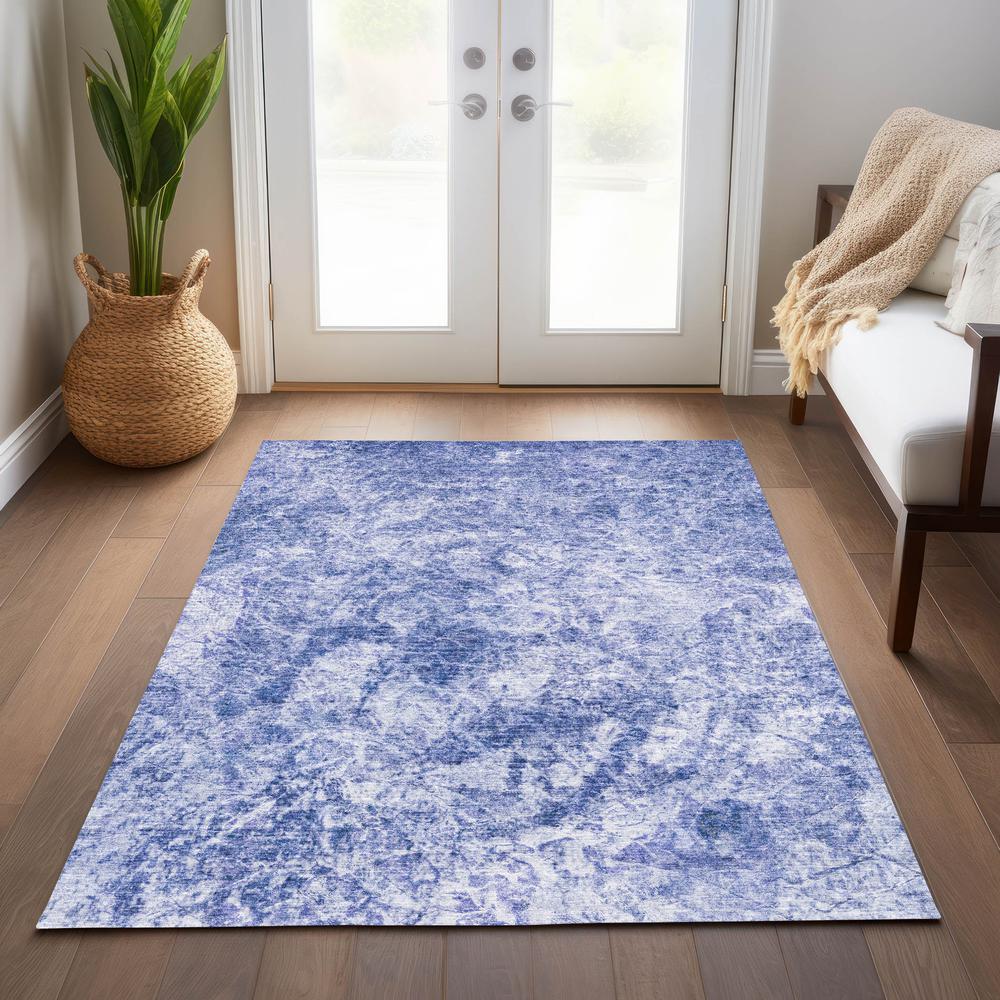 Chantille ACN553 Blue 2'6" x 3'10" Rug. Picture 7