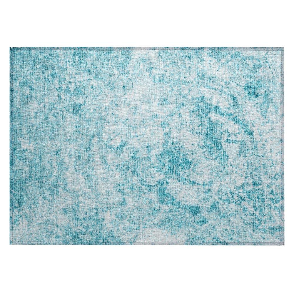 Chantille ACN553 Teal 1'8" x 2'6" Rug. Picture 1