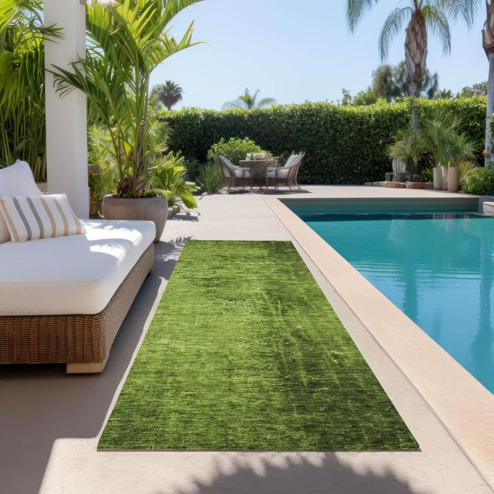 Chantille ACN554 Green 2'3" x 7'6" Rug. Picture 8