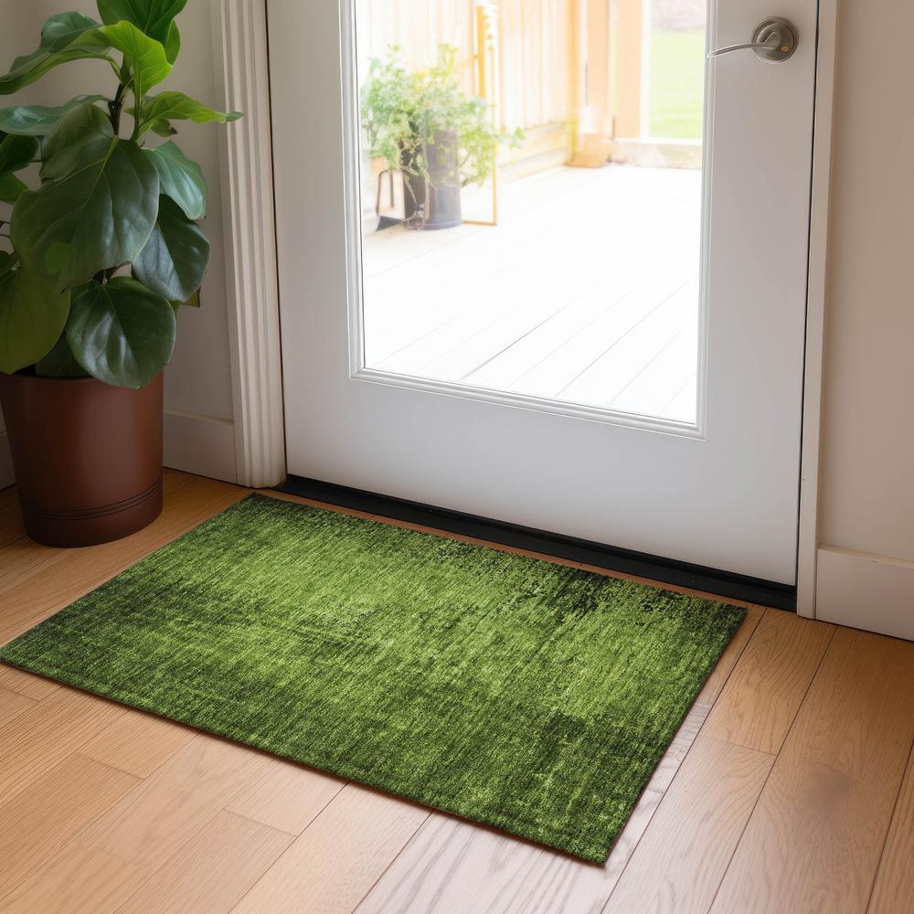 Chantille ACN554 Green 1'8" x 2'6" Rug. Picture 6
