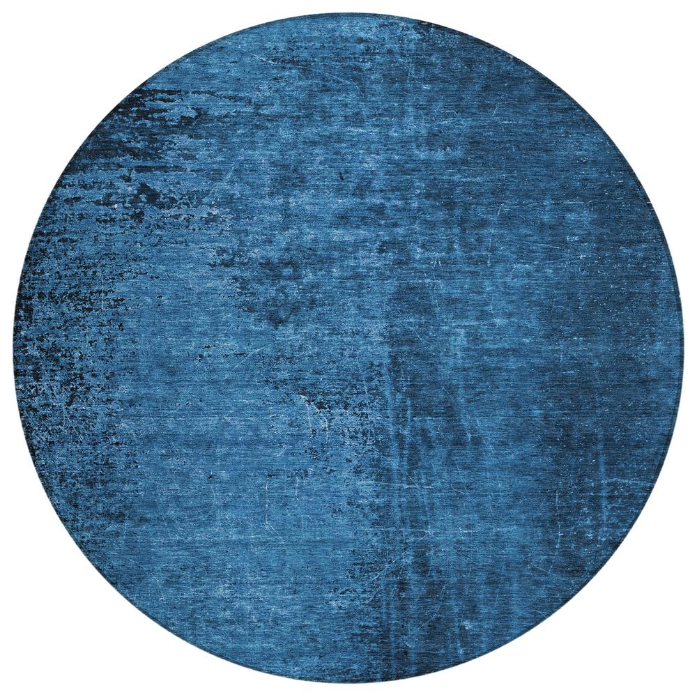 Chantille ACN554 Blue 8' x 8' Rug. Picture 1