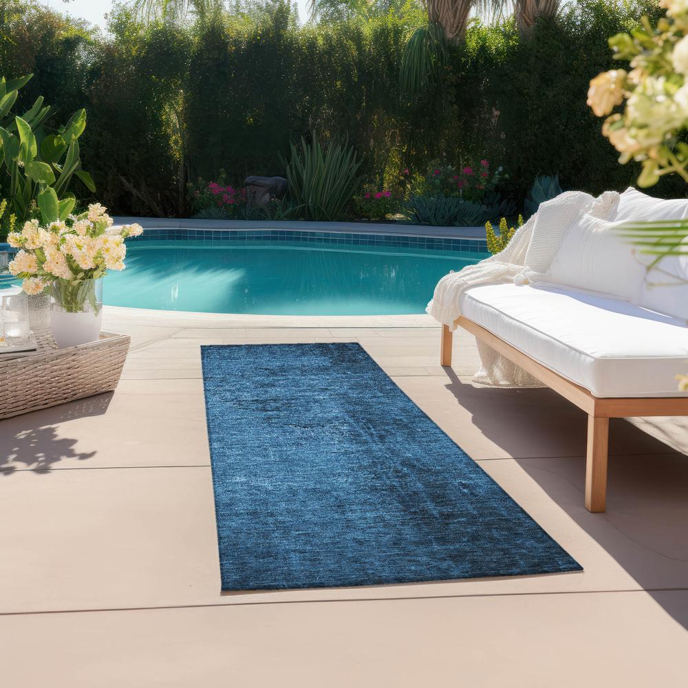 Chantille ACN554 Blue 2'3" x 7'6" Rug. Picture 7