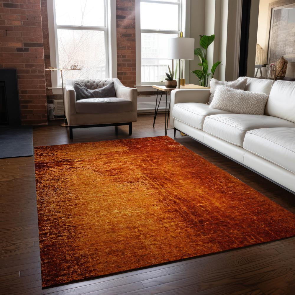 Chantille ACN554 Orange 2'6" x 3'10" Rug. Picture 6