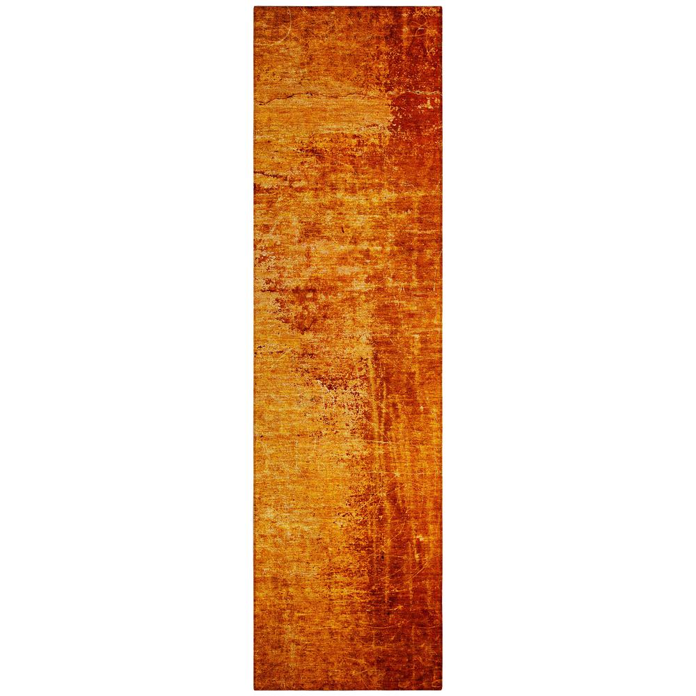 Chantille ACN554 Orange 2'3" x 7'6" Rug. Picture 1