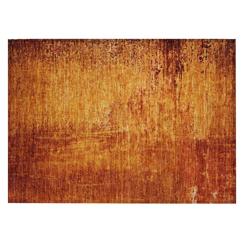 Chantille ACN554 Orange 1'8" x 2'6" Rug. Picture 1