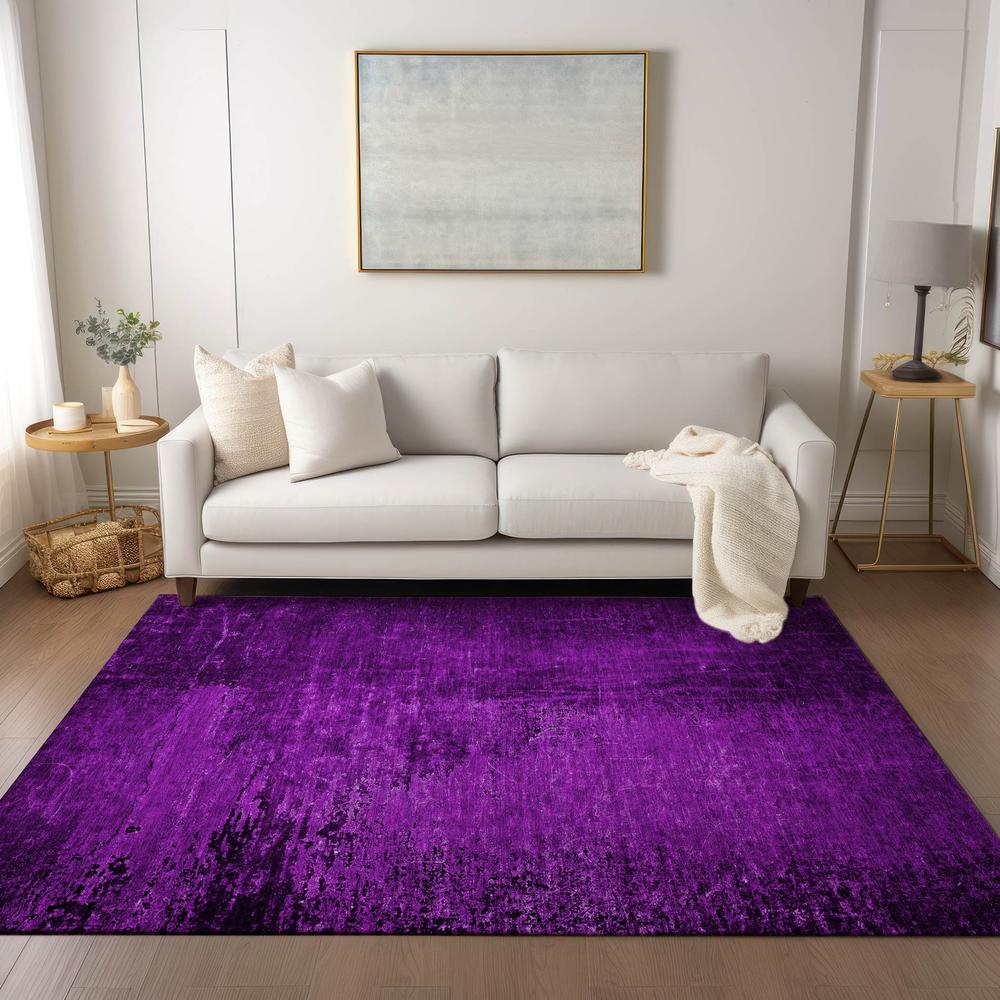 Chantille ACN554 Purple 2'6" x 3'10" Rug. Picture 6