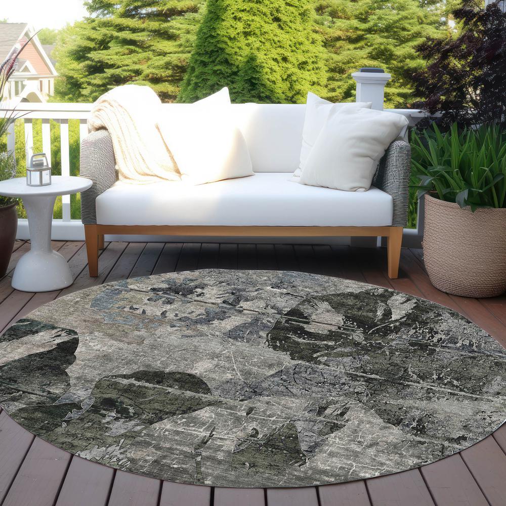 Chantille ACN555 Gray 8' x 8' Rug. Picture 7