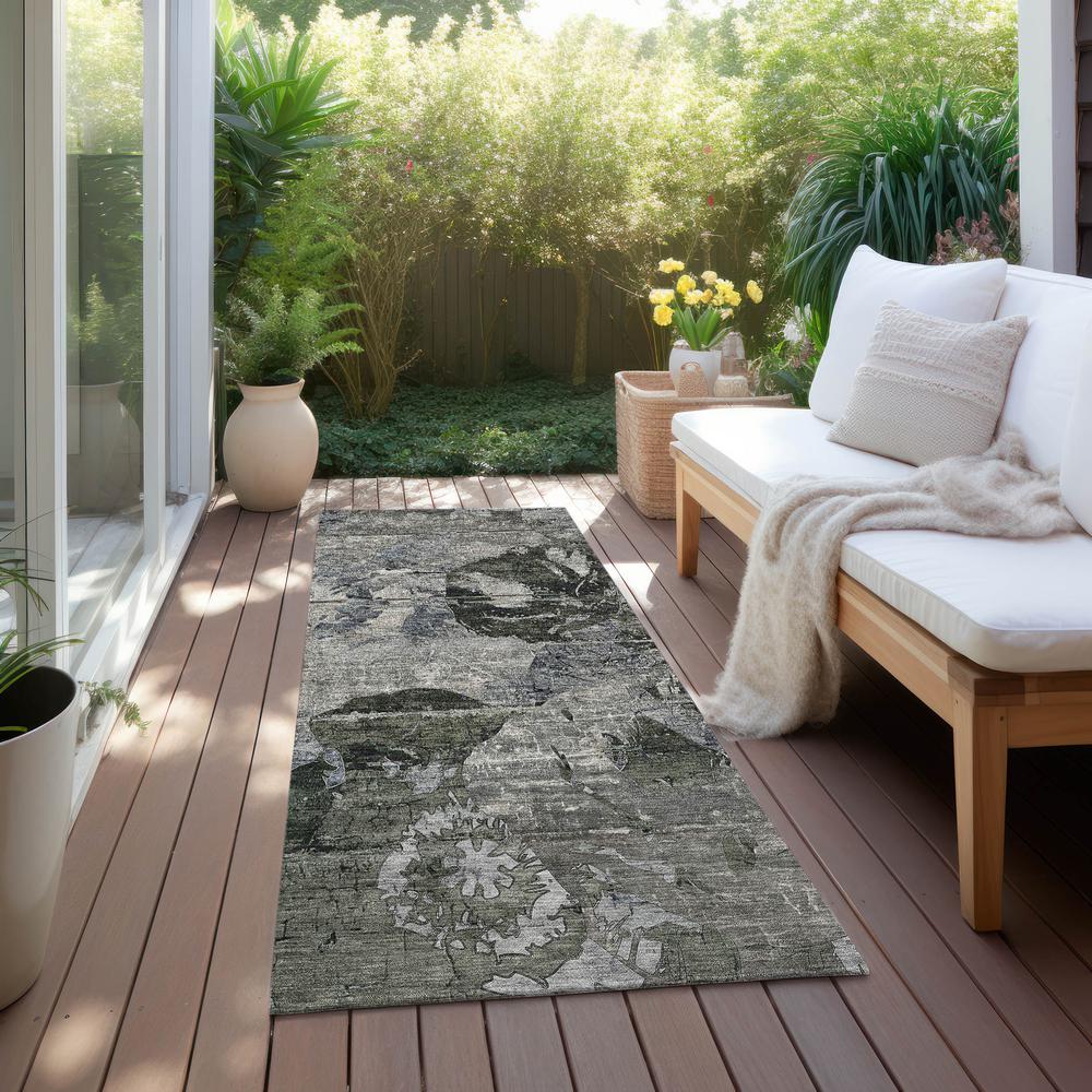 Chantille ACN555 Gray 2'3" x 7'6" Rug. Picture 7