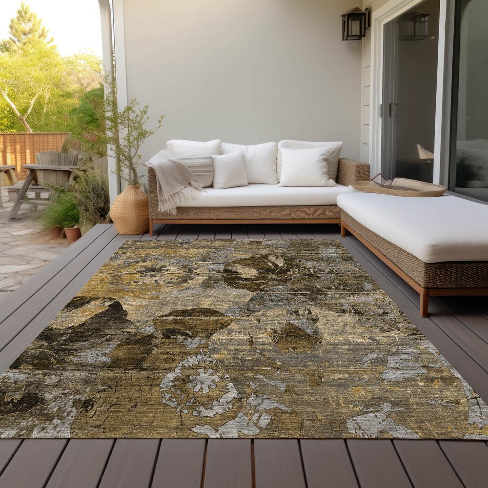 Chantille ACN555 Brown 2'6" x 3'10" Rug. Picture 9