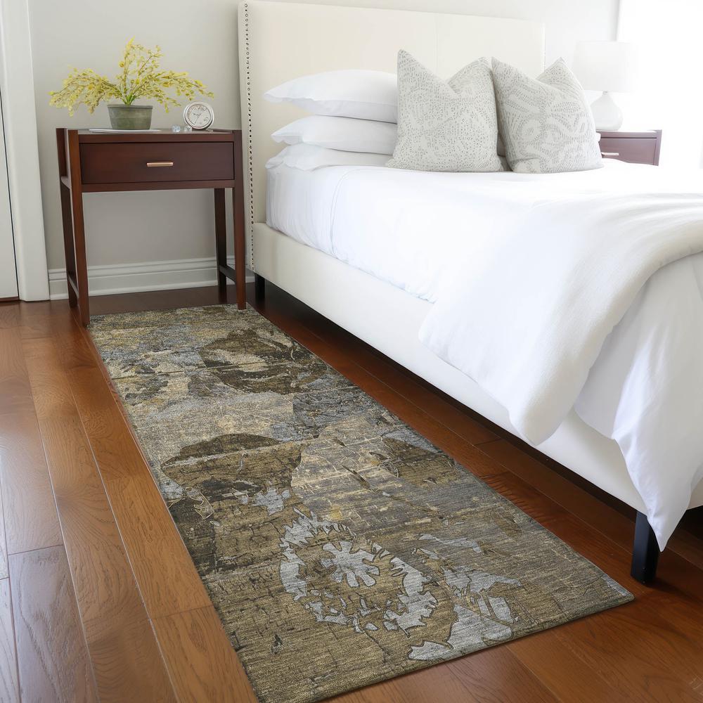 Chantille ACN555 Brown 2'3" x 7'6" Rug. Picture 6