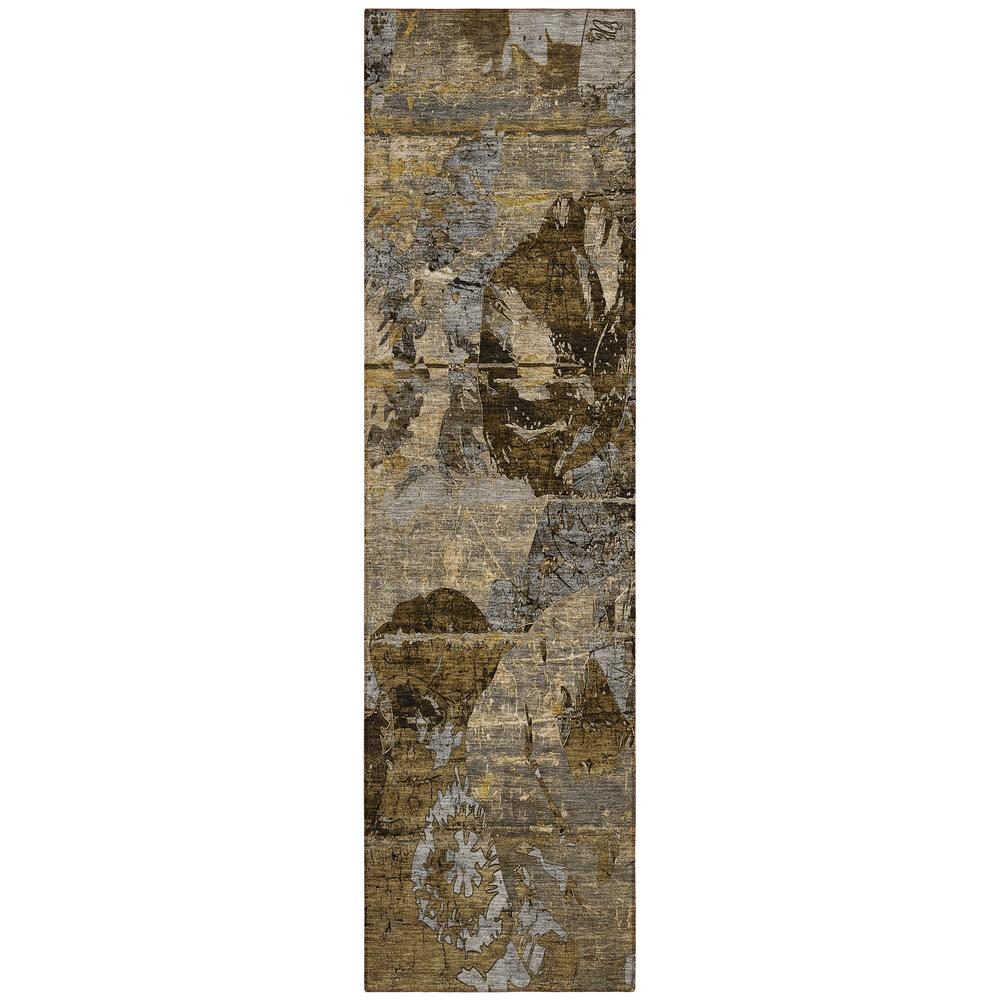 Chantille ACN555 Brown 2'3" x 7'6" Rug. Picture 1