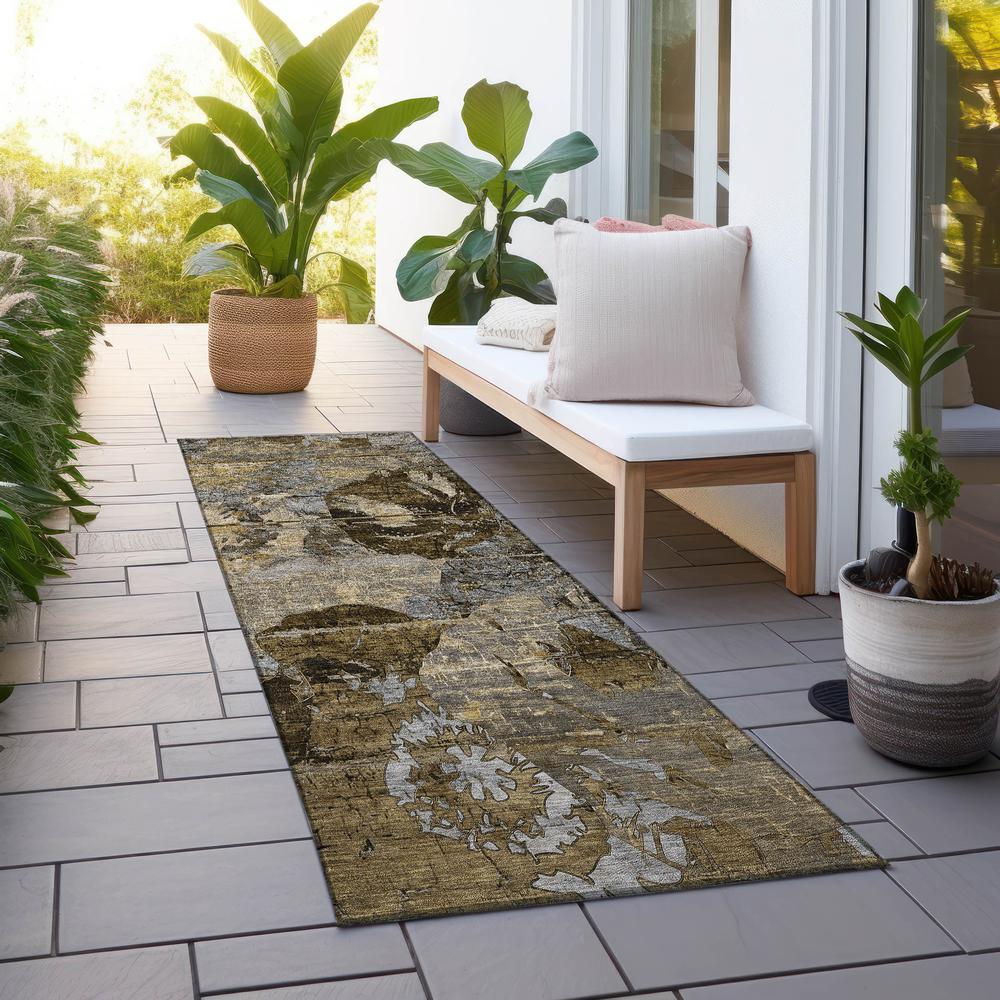 Chantille ACN555 Brown 2'3" x 7'6" Rug. Picture 7