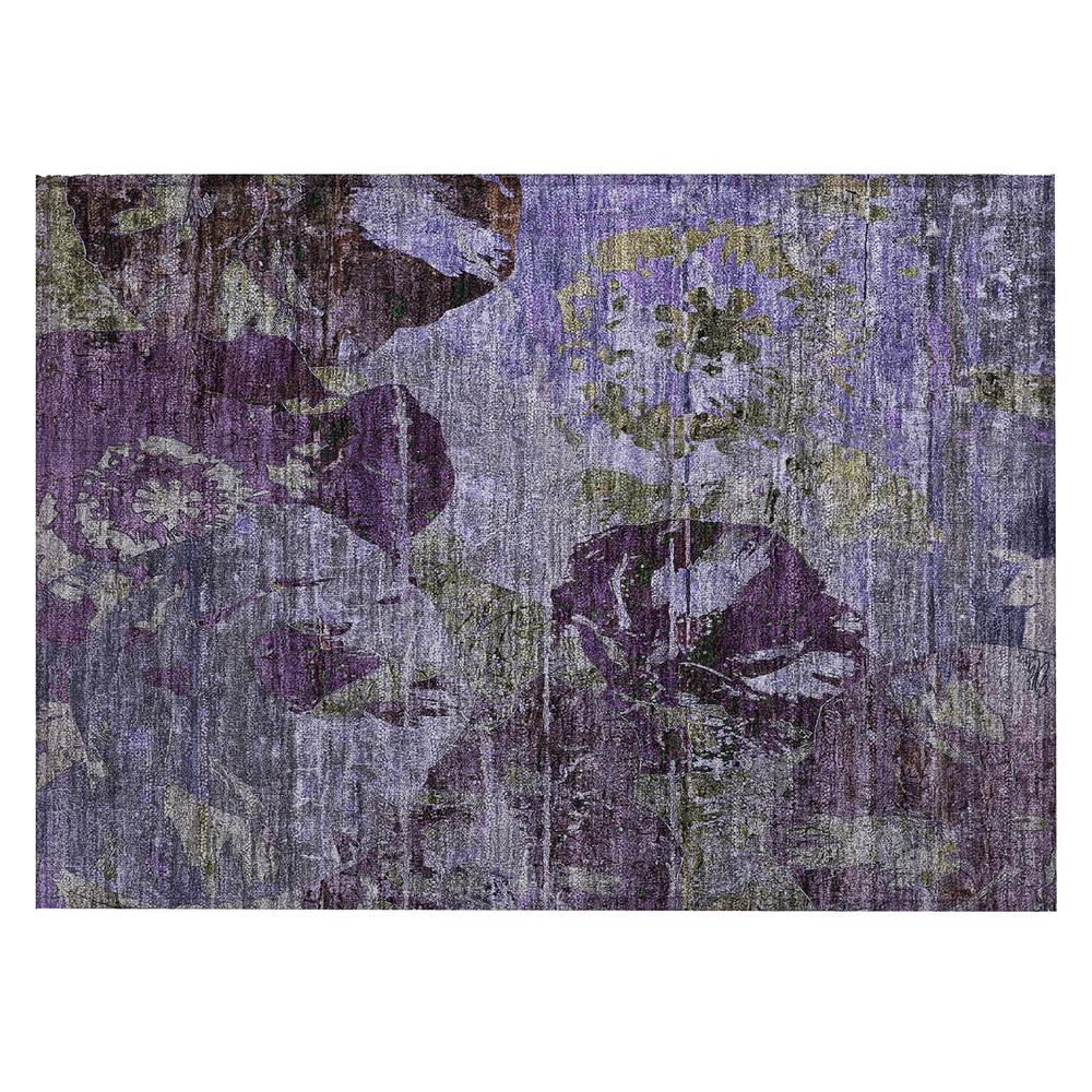 Chantille ACN555 Purple 1'8" x 2'6" Rug. Picture 1