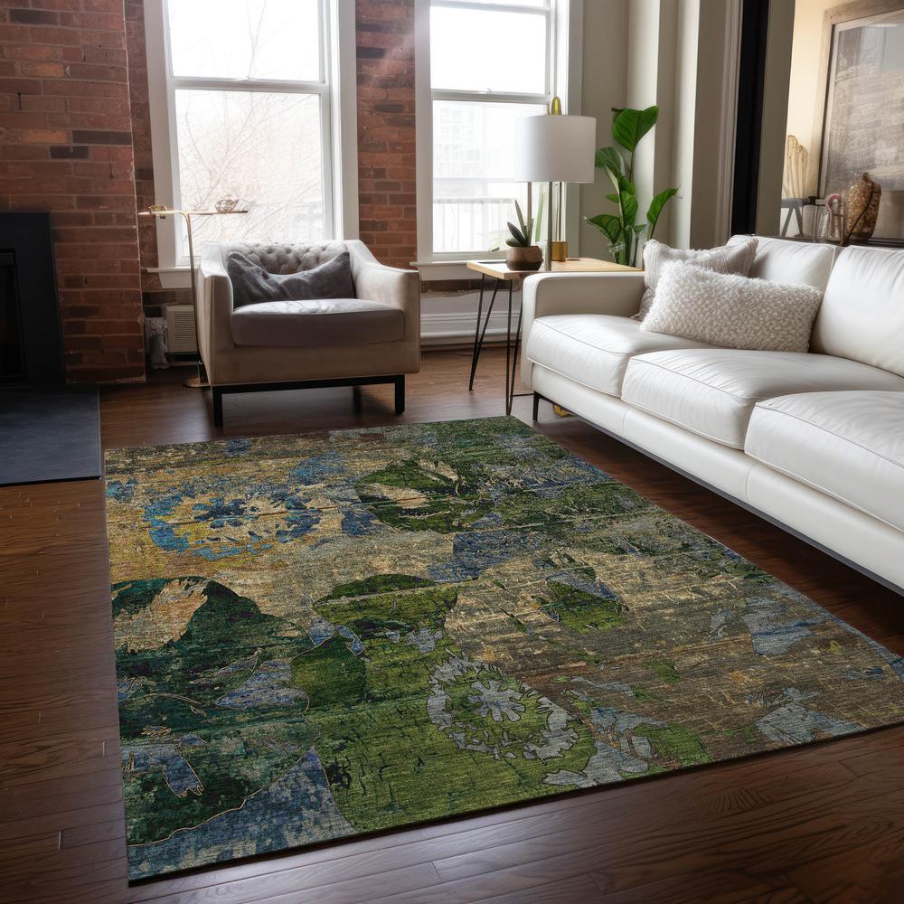 Chantille ACN555 Brown 2'6" x 3'10" Rug. Picture 6