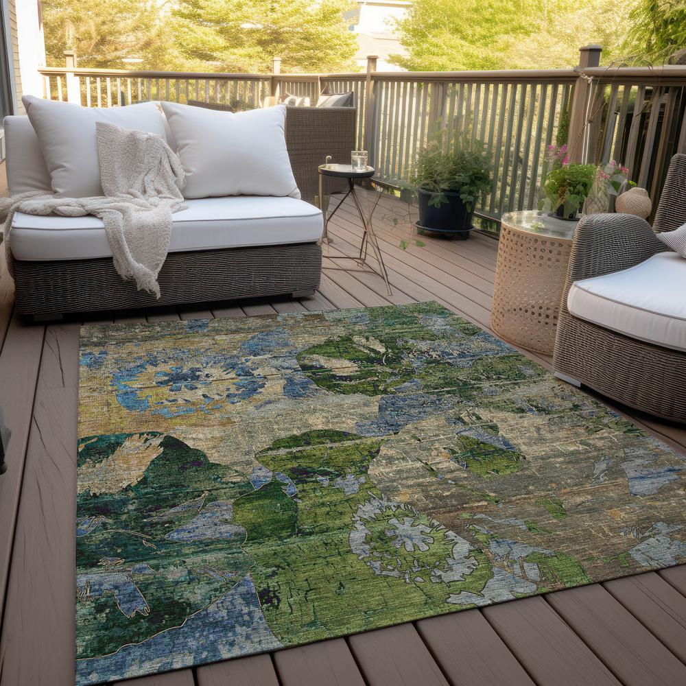 Chantille ACN555 Brown 2'6" x 3'10" Rug. Picture 8