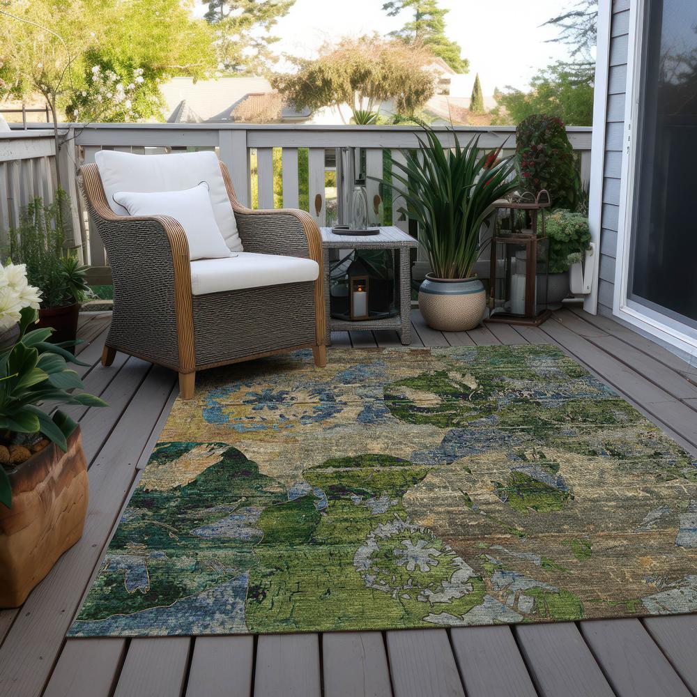 Chantille ACN555 Brown 2'6" x 3'10" Rug. Picture 9
