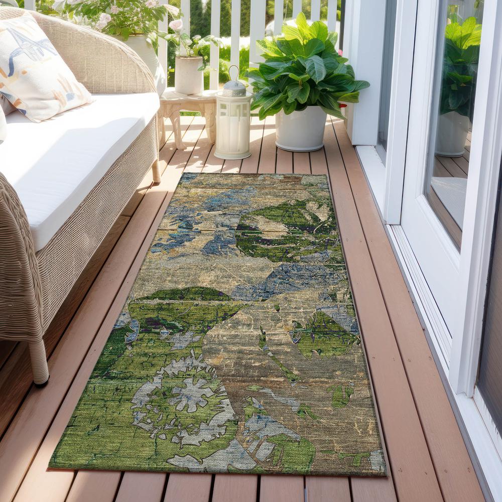 Chantille ACN555 Brown 2'3" x 7'6" Rug. Picture 7
