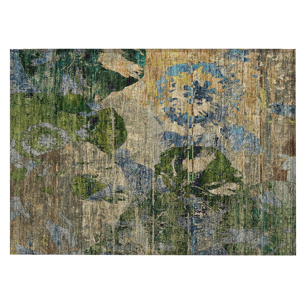 Chantille ACN555 Brown 1'8" x 2'6" Rug. Picture 1