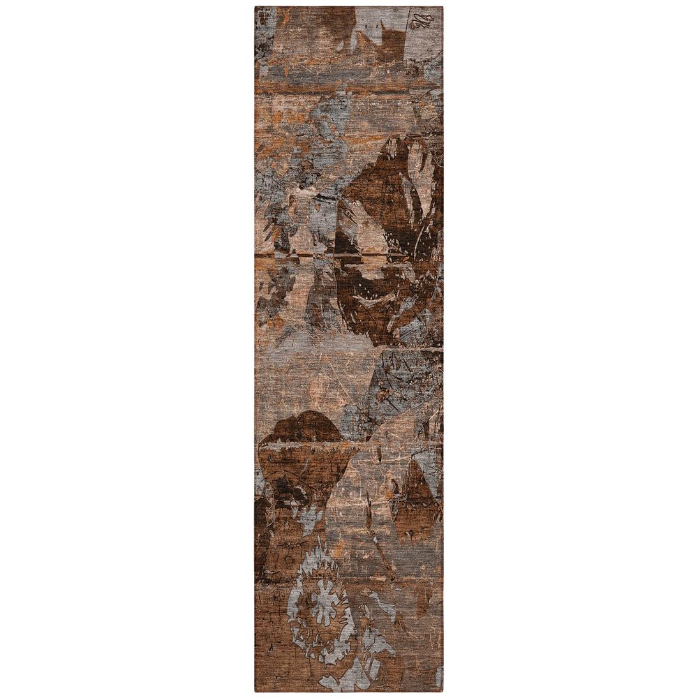 Chantille ACN555 Orange 2'3" x 7'6" Rug. Picture 1