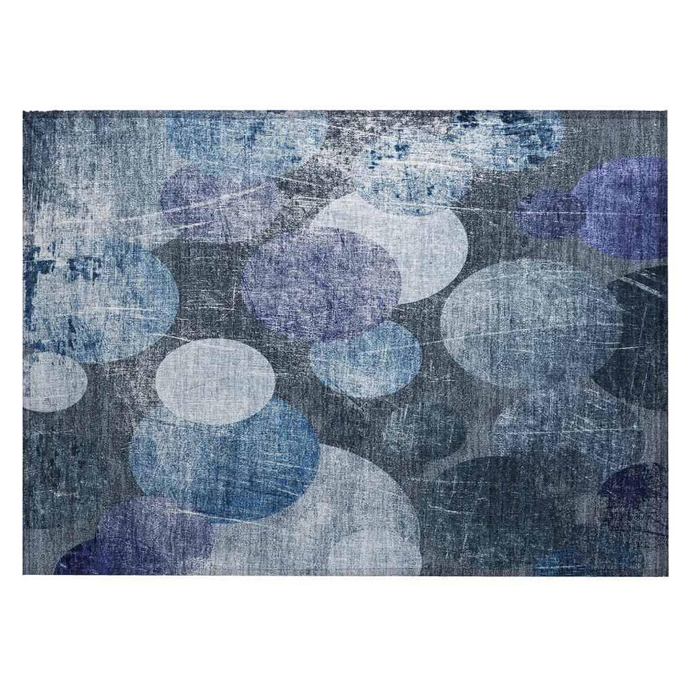Chantille ACN556 Blue 1'8" x 2'6" Rug. Picture 1