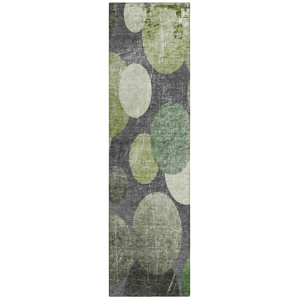 Chantille ACN556 Green 2'3" x 7'6" Rug. Picture 1