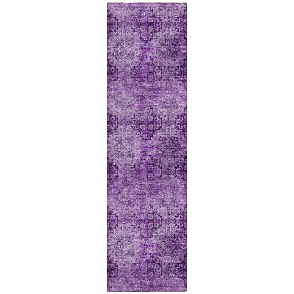 Chantille ACN557 Purple 2'3" x 7'6" Rug. Picture 1