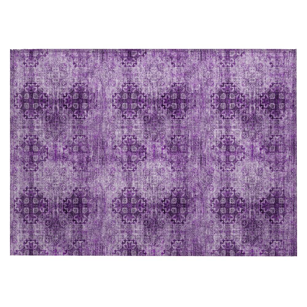 Chantille ACN557 Purple 1'8" x 2'6" Rug. Picture 1
