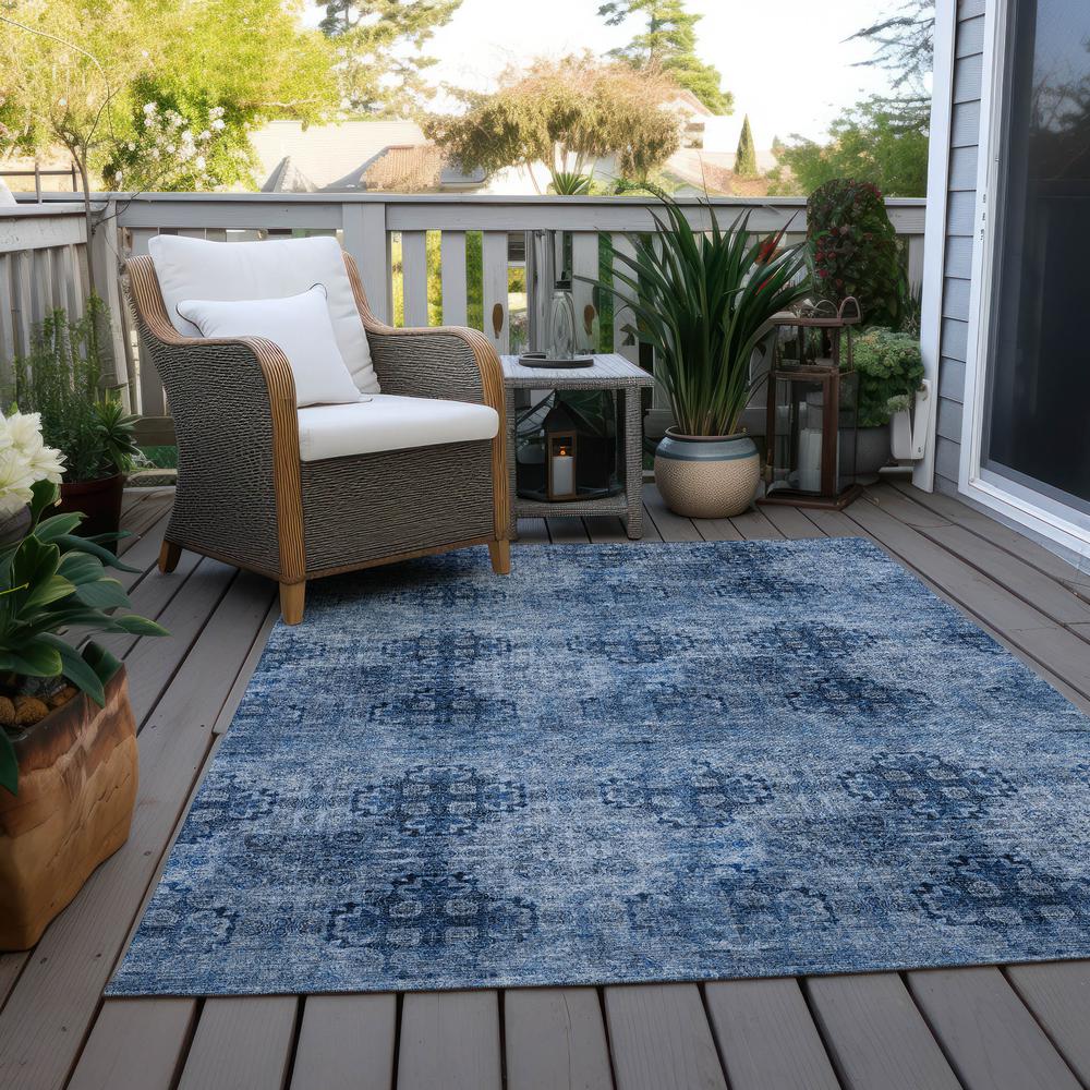Chantille ACN557 Blue 2'6" x 3'10" Rug. Picture 9