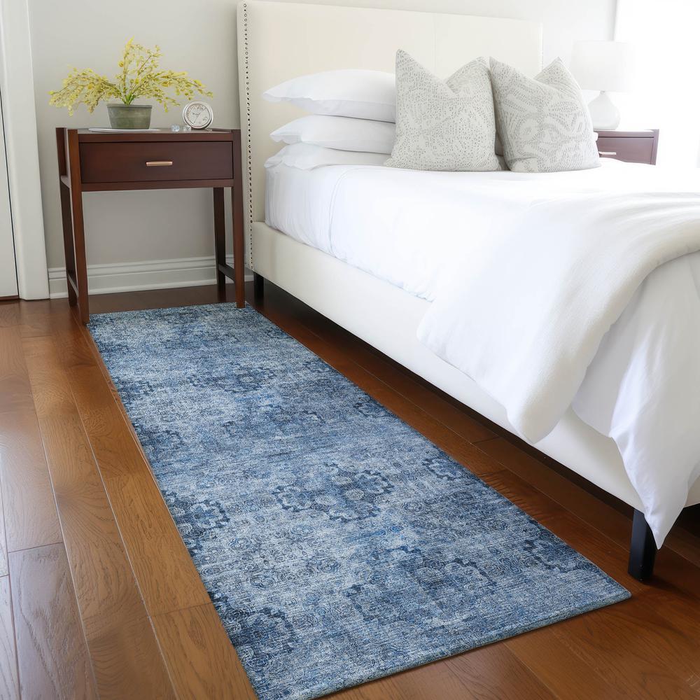 Chantille ACN557 Blue 2'3" x 7'6" Rug. Picture 6