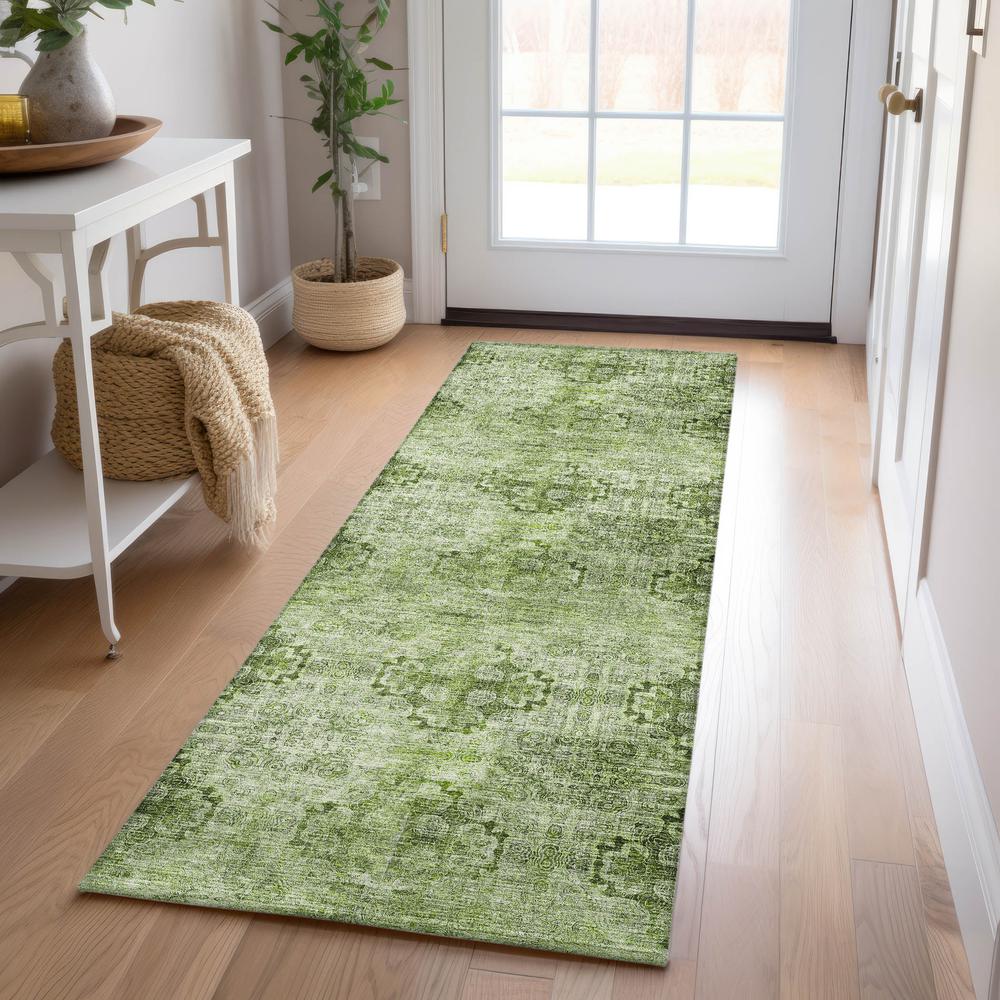 Chantille ACN557 Green 2'3" x 7'6" Rug. Picture 6