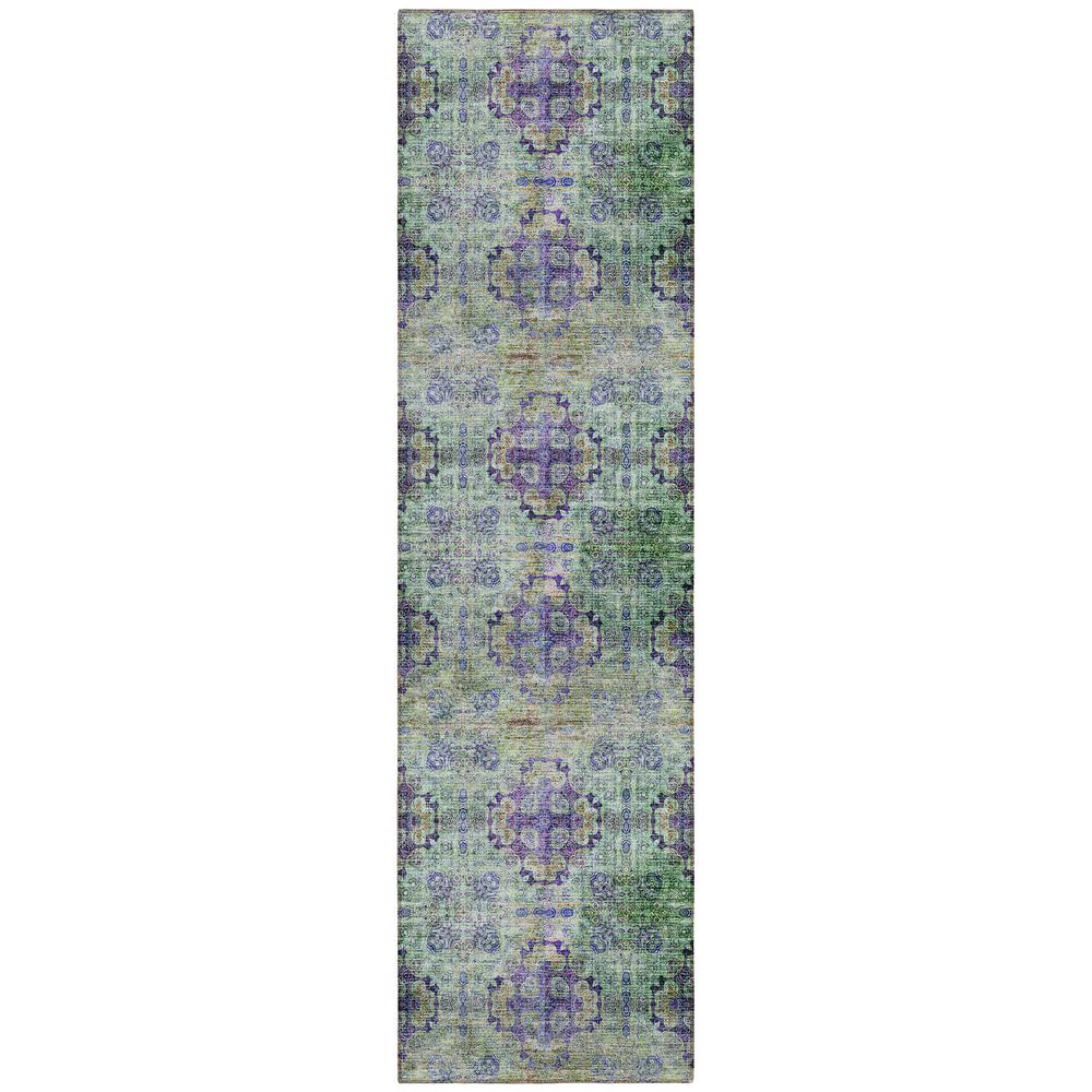 Chantille ACN557 Purple 2'3" x 7'6" Rug. Picture 1