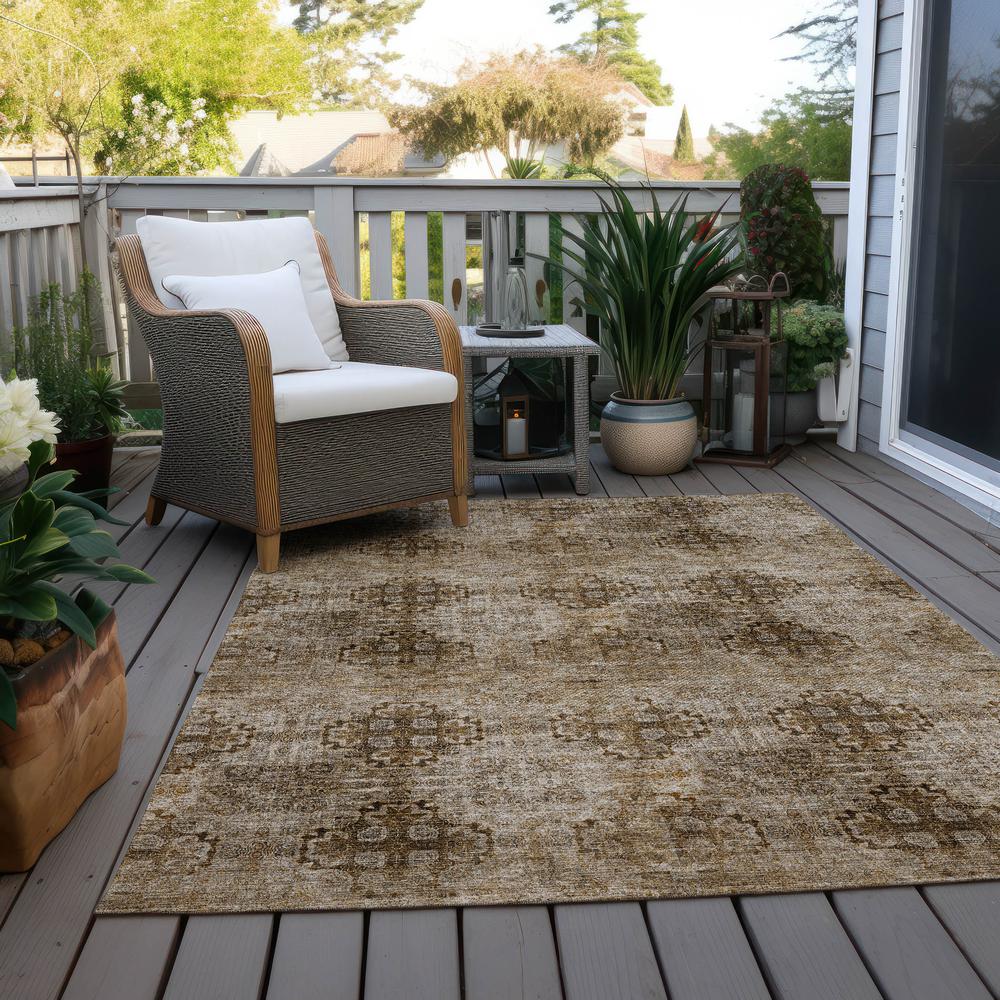 Chantille ACN557 Brown 2'6" x 3'10" Rug. Picture 9