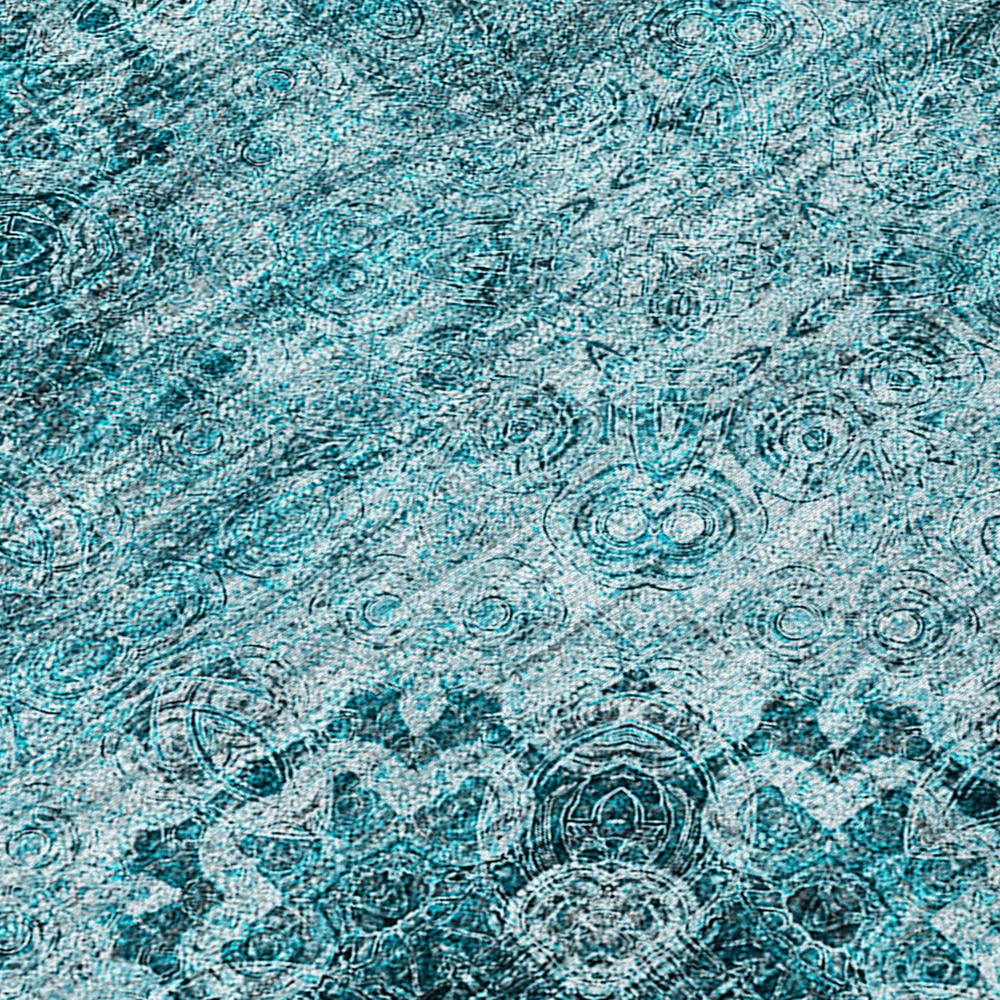 Chantille ACN557 Teal 1'8" x 2'6" Rug. Picture 6