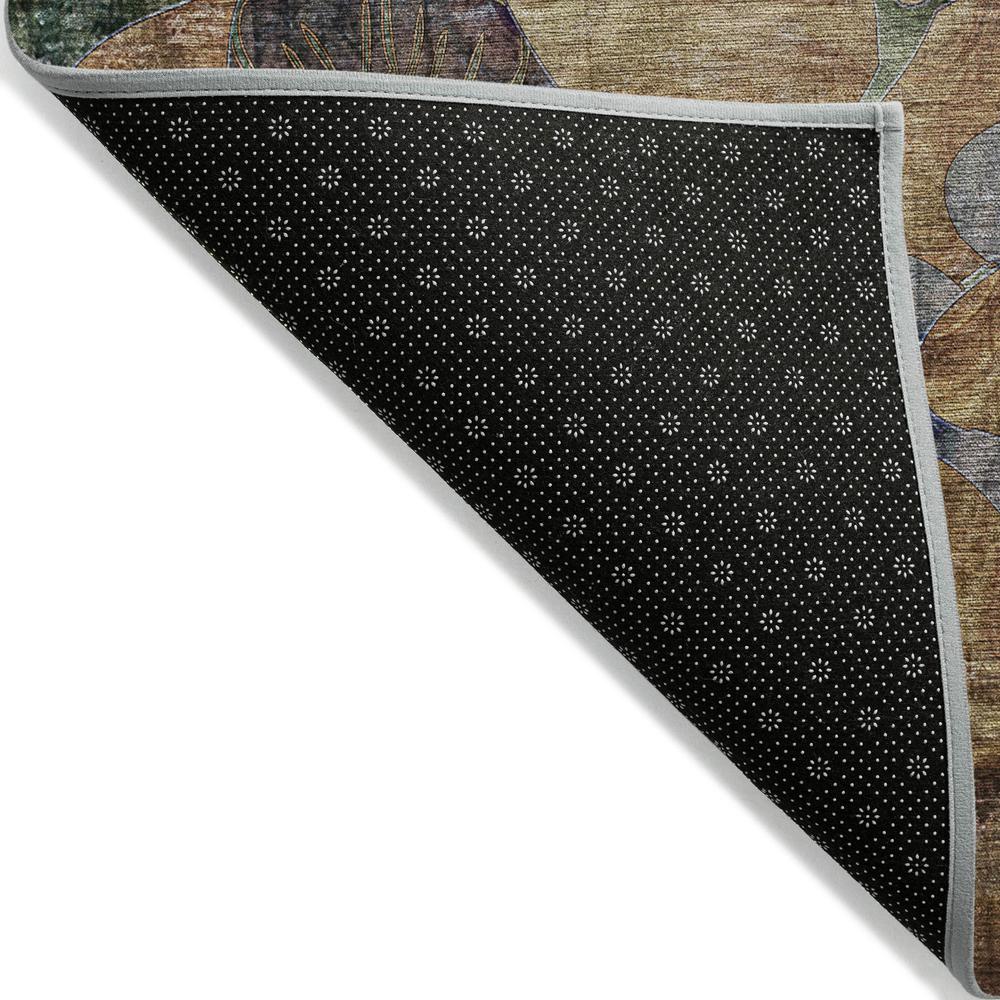 Chantille ACN558 Brown 1'8" x 2'6" Rug. Picture 2