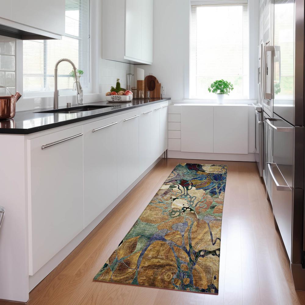 Chantille ACN558 Brown 2'3" x 7'6" Rug. Picture 6