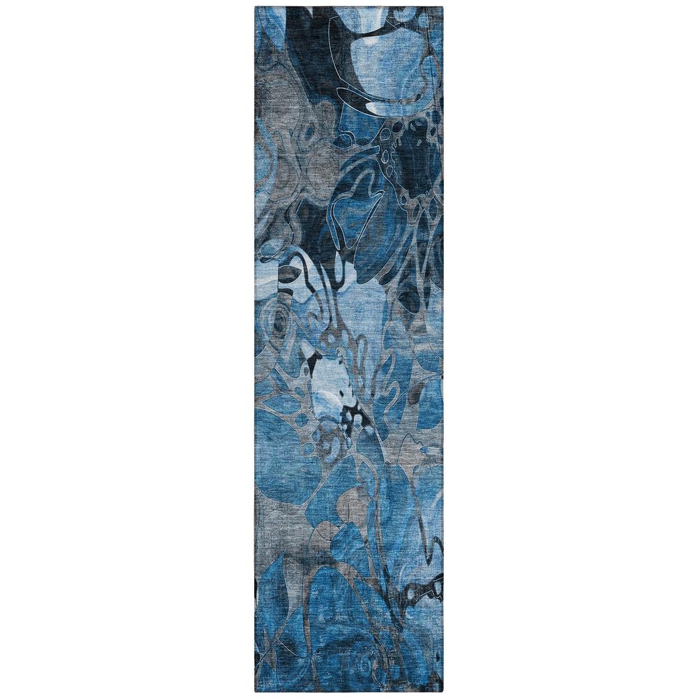 Chantille ACN558 Blue 2'3" x 7'6" Rug. Picture 1