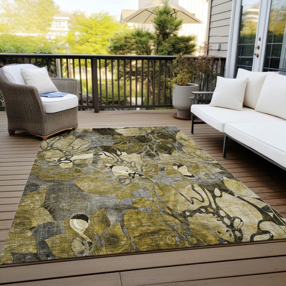 Chantille ACN558 Brown 2'6" x 3'10" Rug. Picture 8