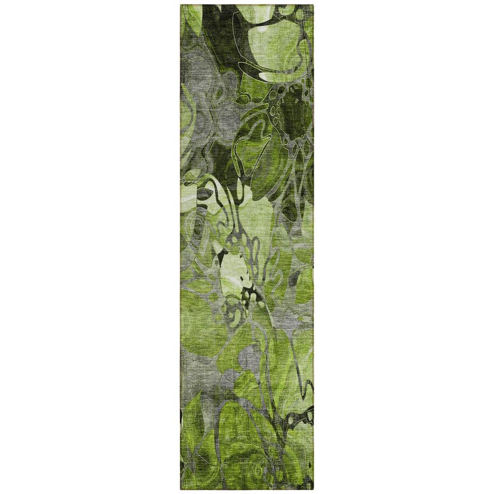 Chantille ACN558 Green 2'3" x 7'6" Rug. Picture 1