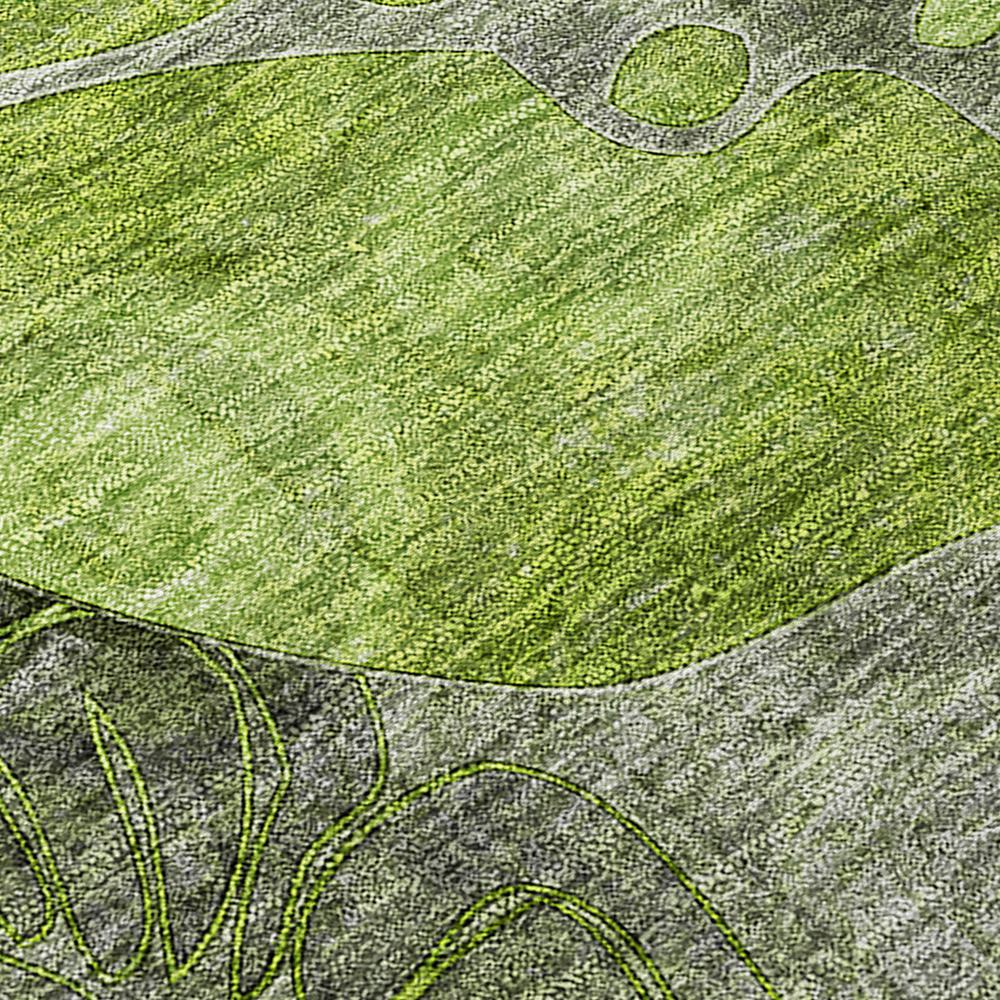 Chantille ACN558 Green 1'8" x 2'6" Rug. Picture 5