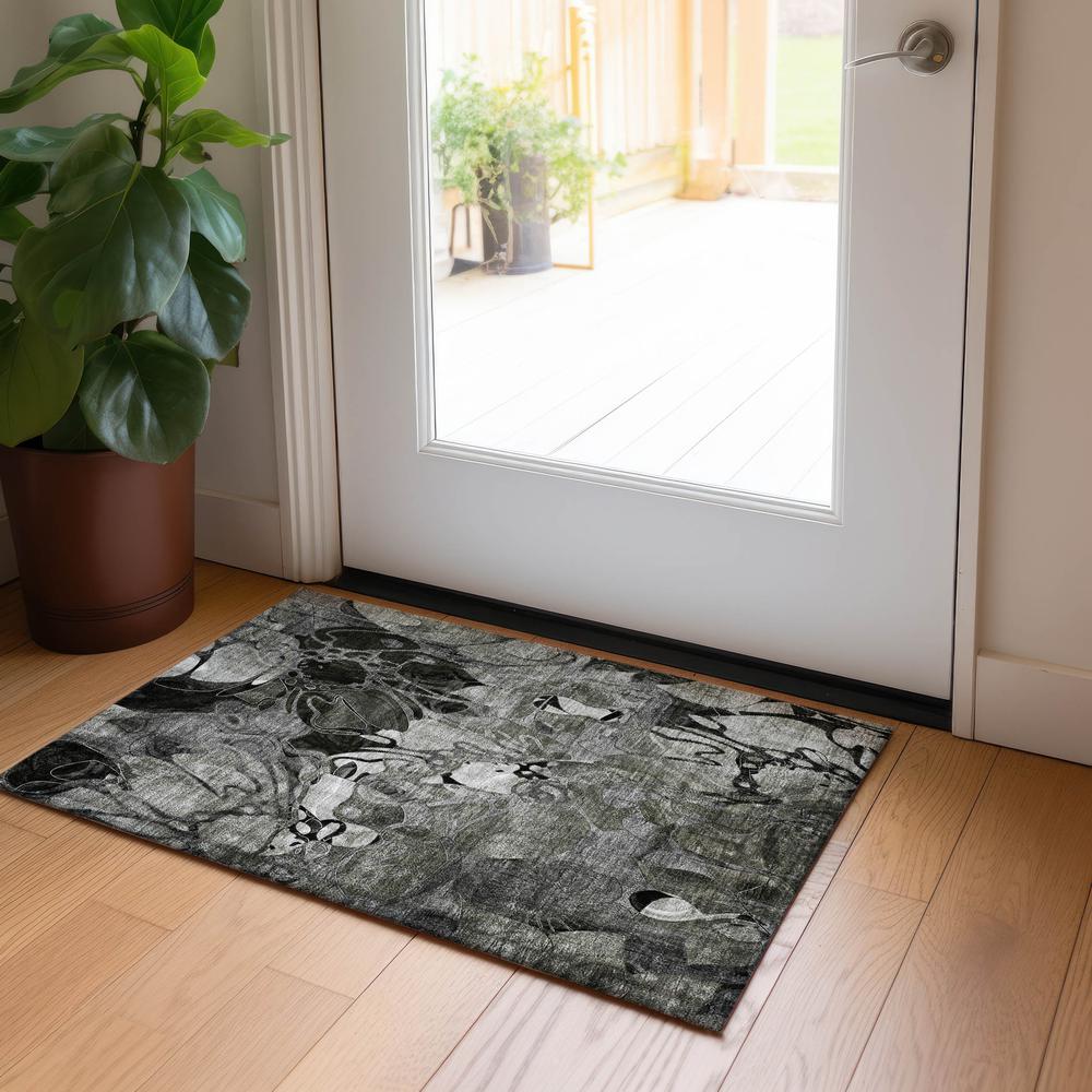 Chantille ACN558 Gray 1'8" x 2'6" Rug. Picture 6