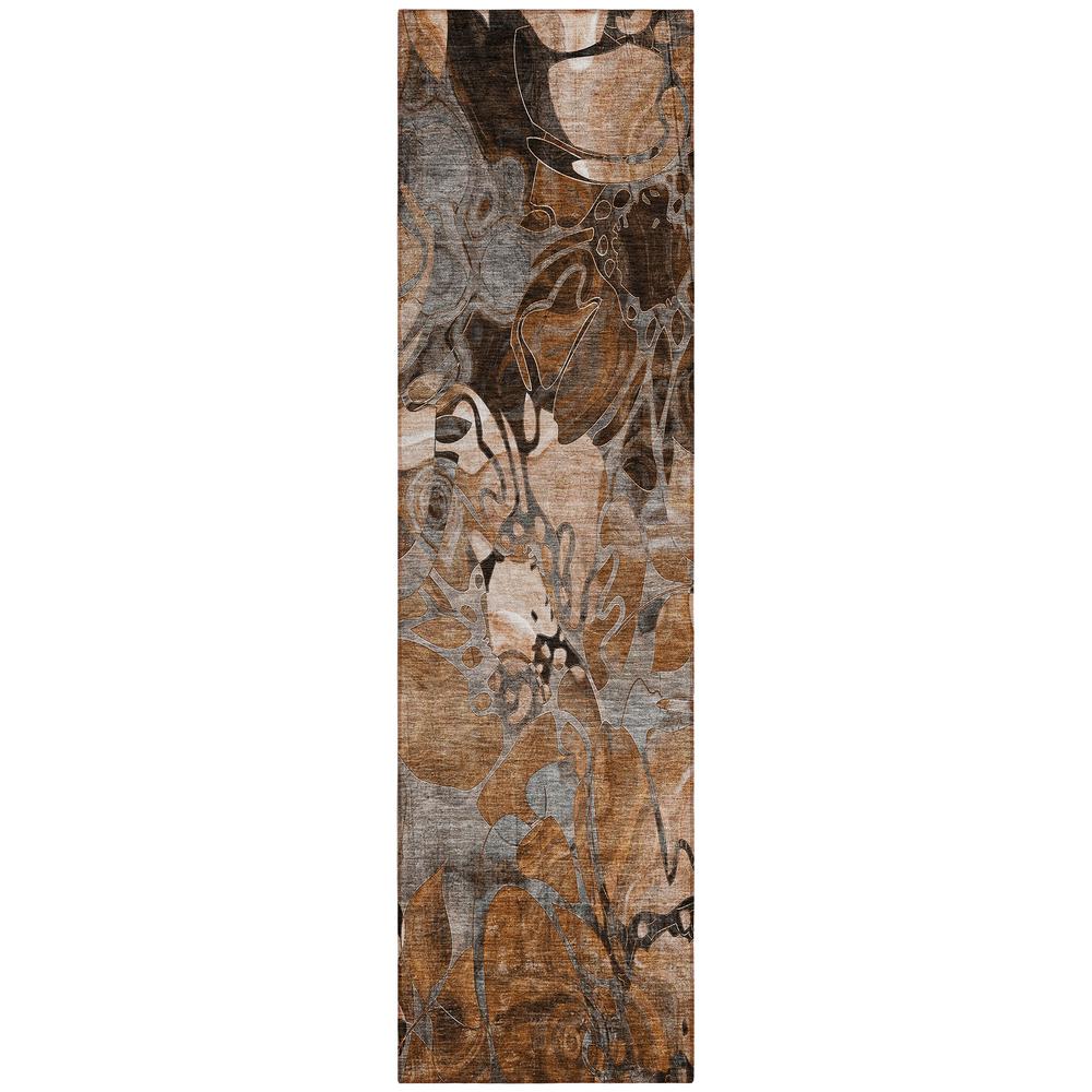 Chantille ACN558 Orange 2'3" x 7'6" Rug. Picture 1