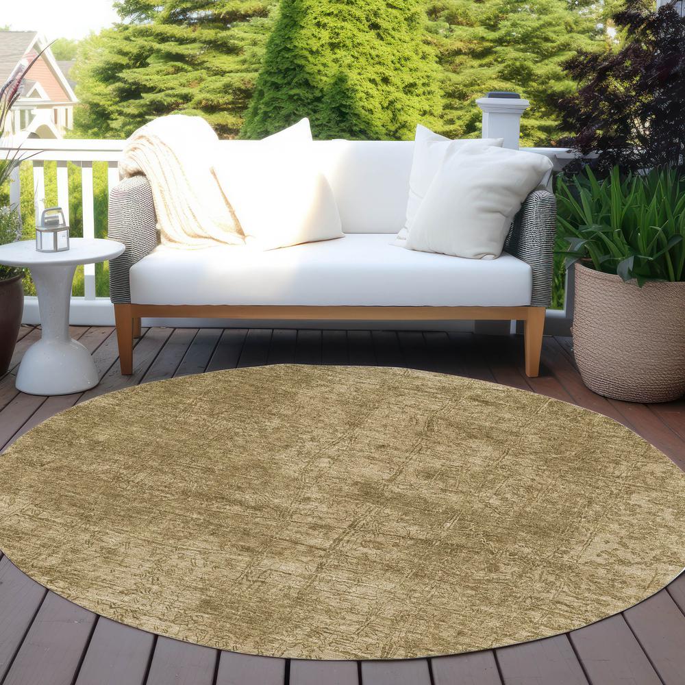 Chantille ACN559 Brown 8' x 8' Rug. Picture 7