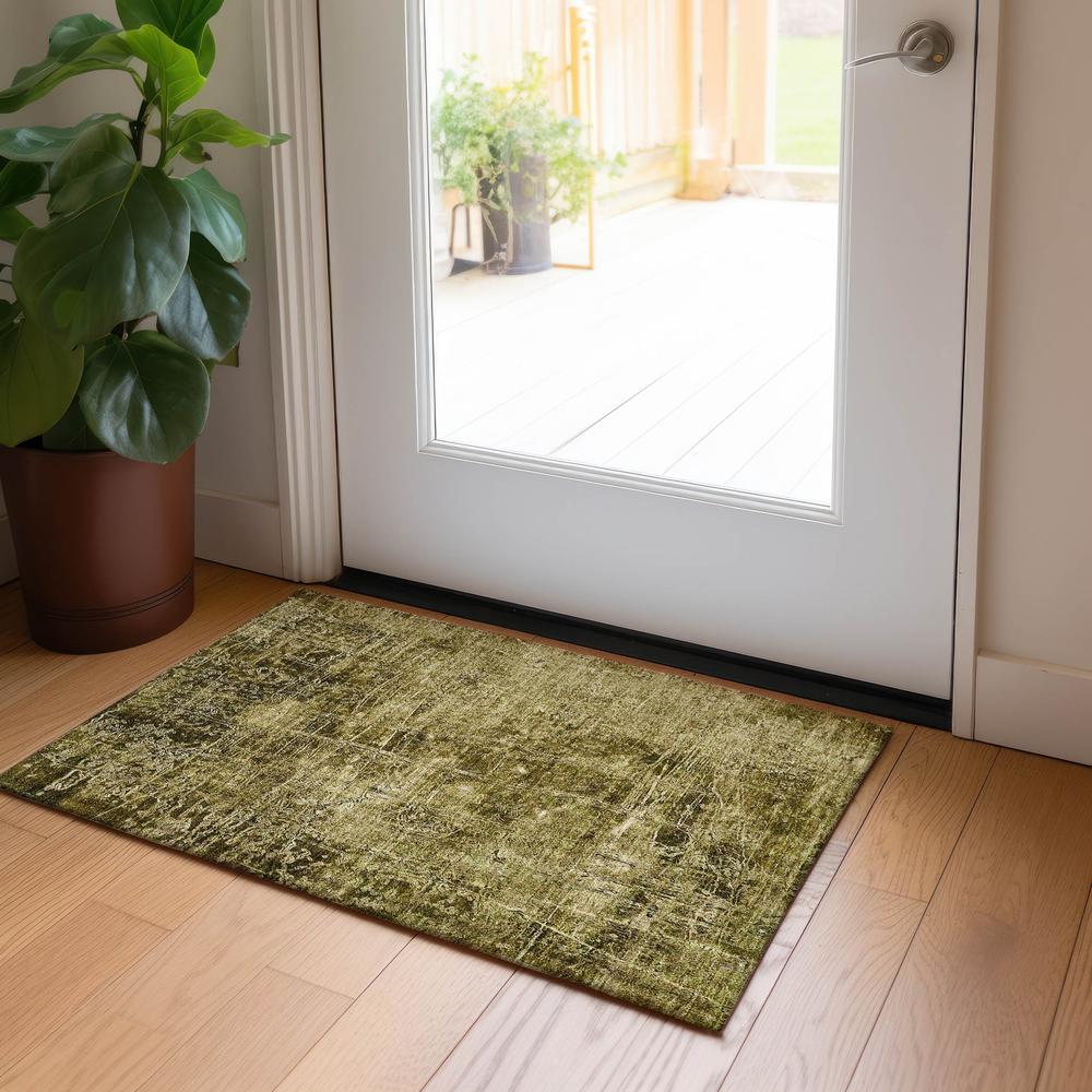 Chantille ACN559 Brown 1'8" x 2'6" Rug. Picture 6