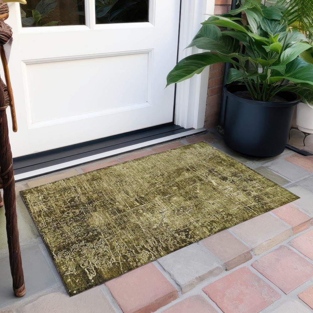 Chantille ACN559 Brown 1'8" x 2'6" Rug. Picture 7