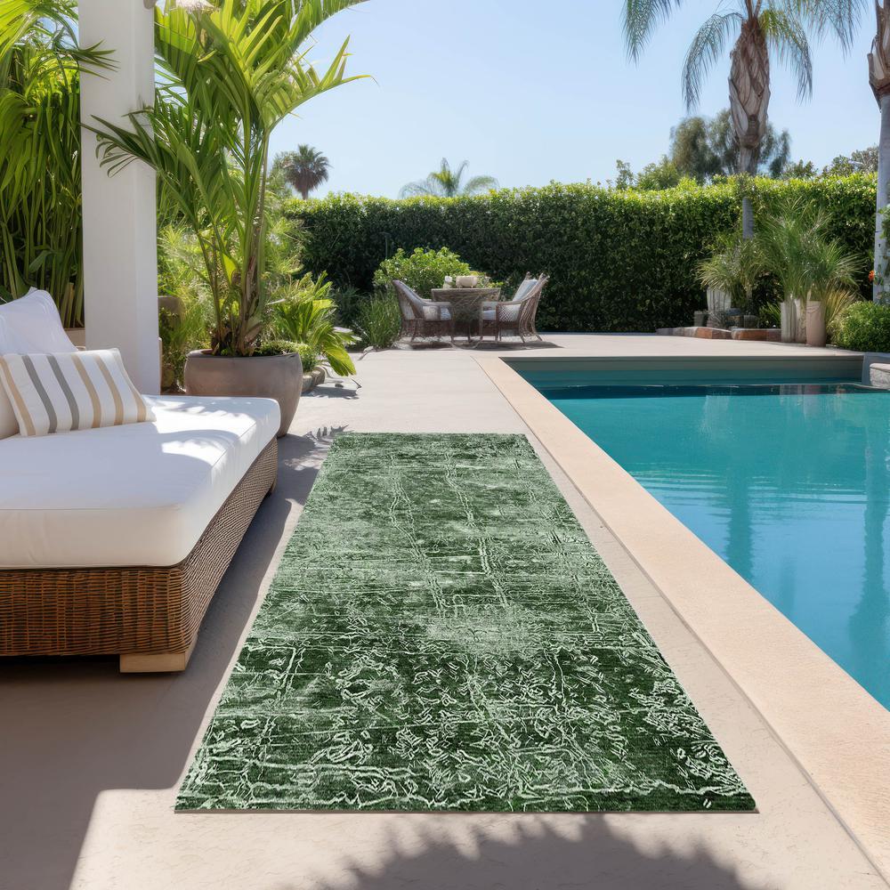 Chantille ACN559 Green 2'3" x 7'6" Rug. Picture 7
