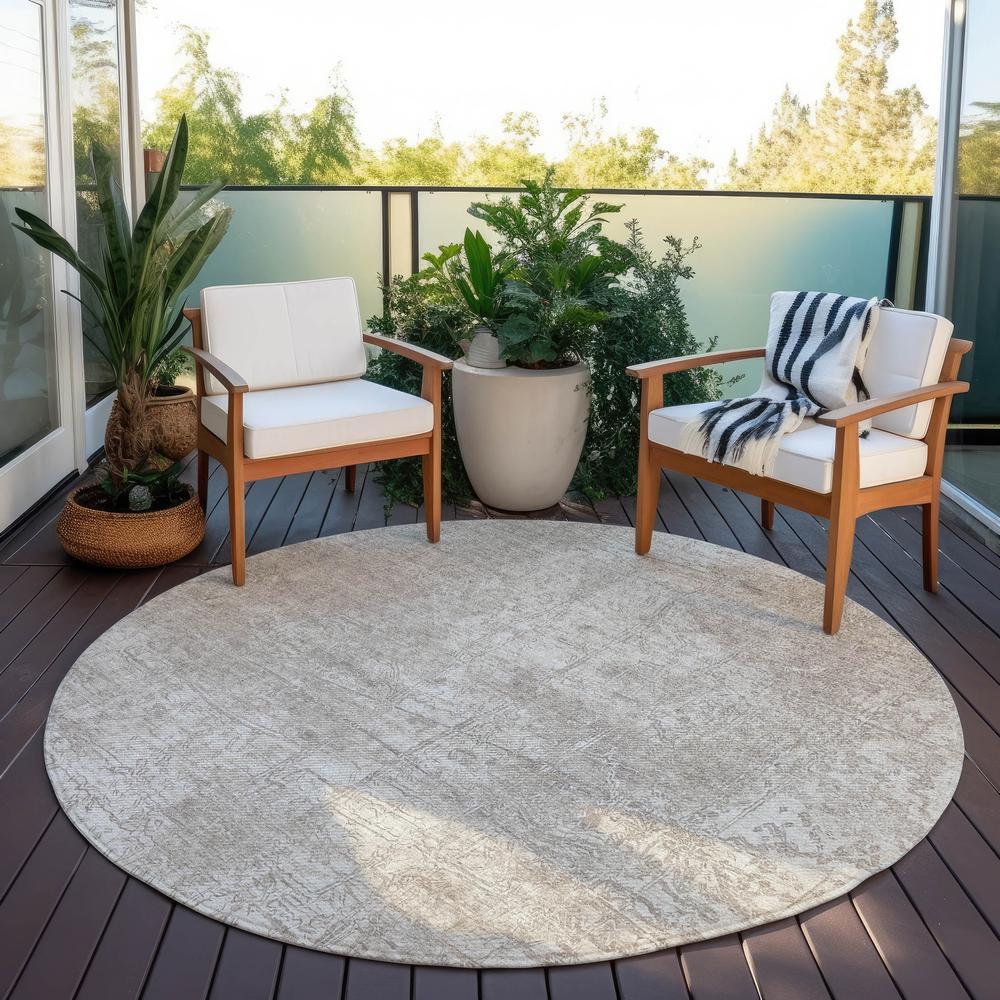Chantille ACN559 Ivory 8' x 8' Rug. Picture 7